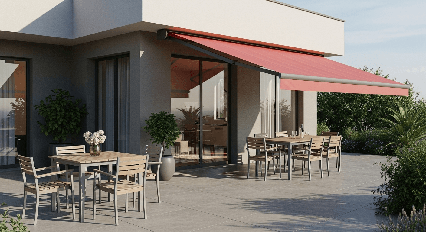 Illustration de l'article sur comment nettoyer efficacement votre store banne : guide complet